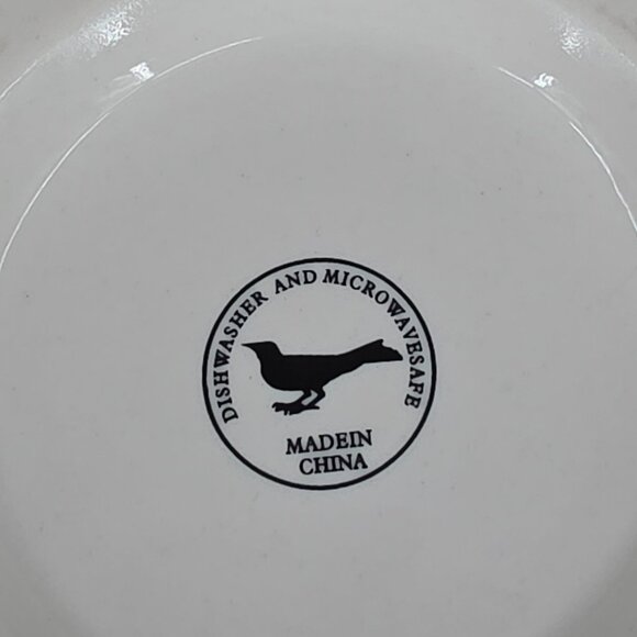 Anthropologie Monogram Mug S Initial White Black Ceramic Footed Coffee Tea Cocoa - Picture 2 of 9